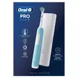 ORAL-B PRO1 TURQUOISE SÄHKÖHAMMASHARJA + MATKAKOTELO - Sähköhammasharjat - 8001090914132 - 2