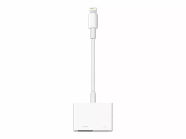 APPLE LIGHTNING TO DIGITAL AV ADAPTER - Kaapelit ja adapterit - 195949333002 - 1