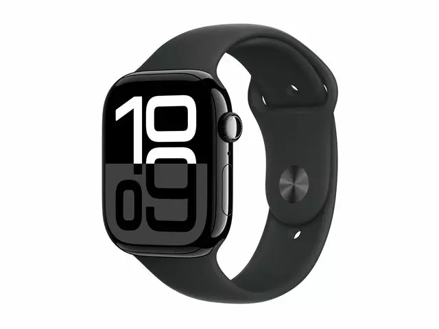 APPLE WATCH S10 GPS 46MM S/M ÄLYKELLO JETBLACK - Älykellot ja aktiivisuusrannekkeet - 195949780622 - 1