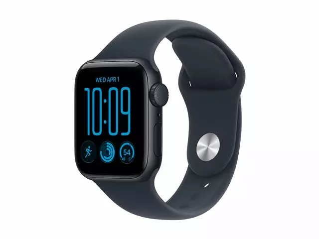 APPLE WATCH SE 3 GPS 40MM MIDNIGHT ALUMINIUM CASE WITH NAVY BLUE SPORT BAND - S/M - Älykellot ja aktiivisuusrannekkeet - 195951258942 - 5