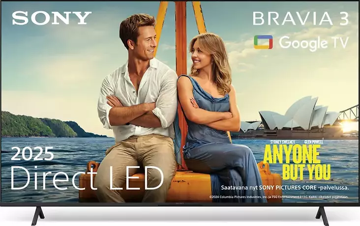SONY K55S35B 55" 4K GOOGLE TV - 51-60 tuumaiset televisiot - 4548736167902 - 1