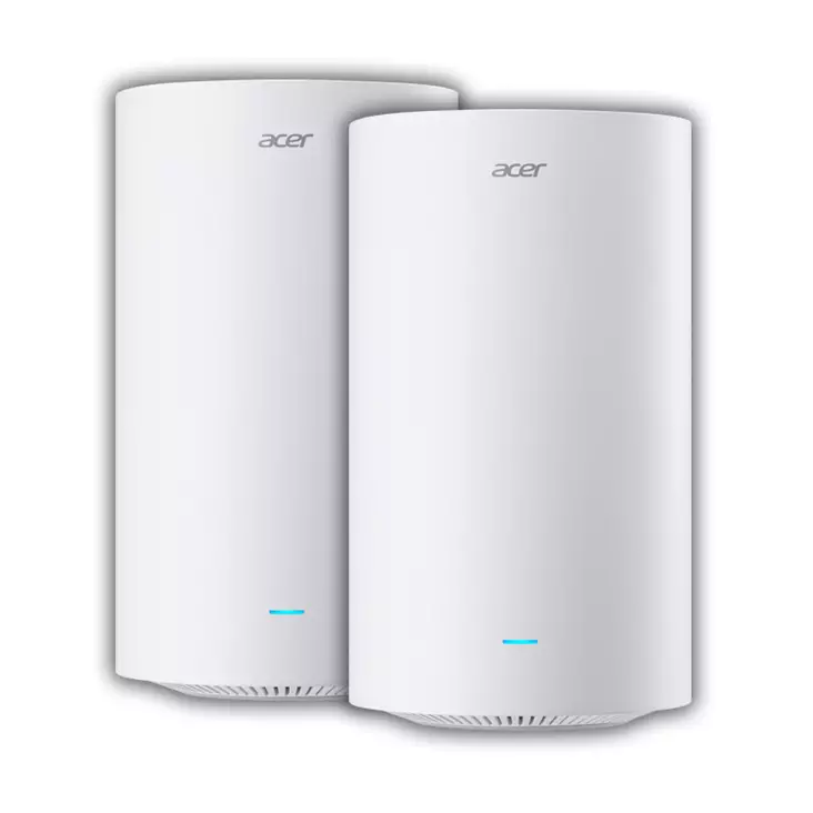 ACER OVIA T520 WIFI 7 MESH ROUTER 2 PACK - Routers & ADSL - 4711474986542 - 2