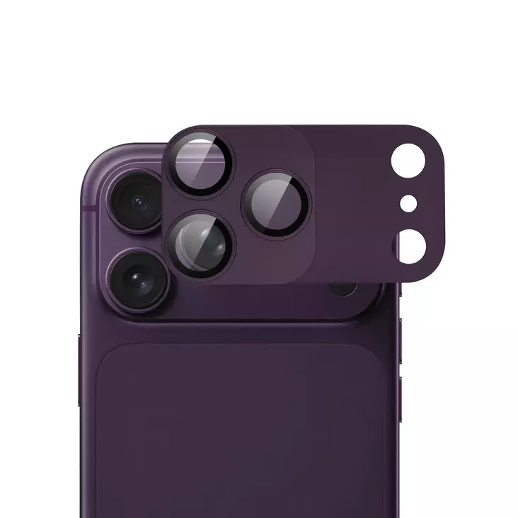 SCREENOR VIZOR+ MAGNETIC IPHONE 18 PRO MAX / 17 PRO MAX KAMERANSUOJALASI PUNAINEN - Suojakuoret, laukut ja kotelot - 6438327140262 - 1