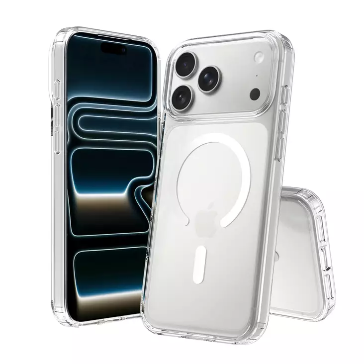 SCREENOR BUMPER IPHONE 18 PRO MAX / 17 PRO MAX GENOMSKINLIG MAGSAFE SKYDDSSKAL - Mobilskal & Fodral - 6438327242232 - 1