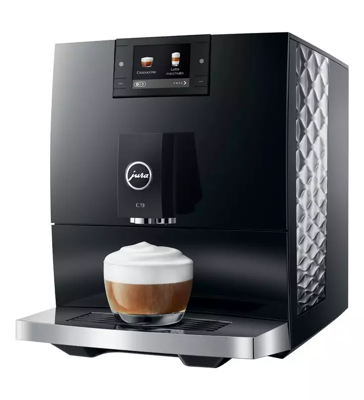 JURA C9 KAHVIKONE PIANO BLACK - Erikoiskahvinkeittimet / kahviautomaatit - 7610917157532 - 1