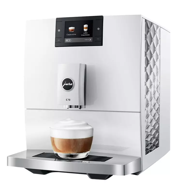 JURA C9 KAHVIKONE PIANO WHITE - Erikoiskahvinkeittimet / kahviautomaatit - 7610917158102 - 3