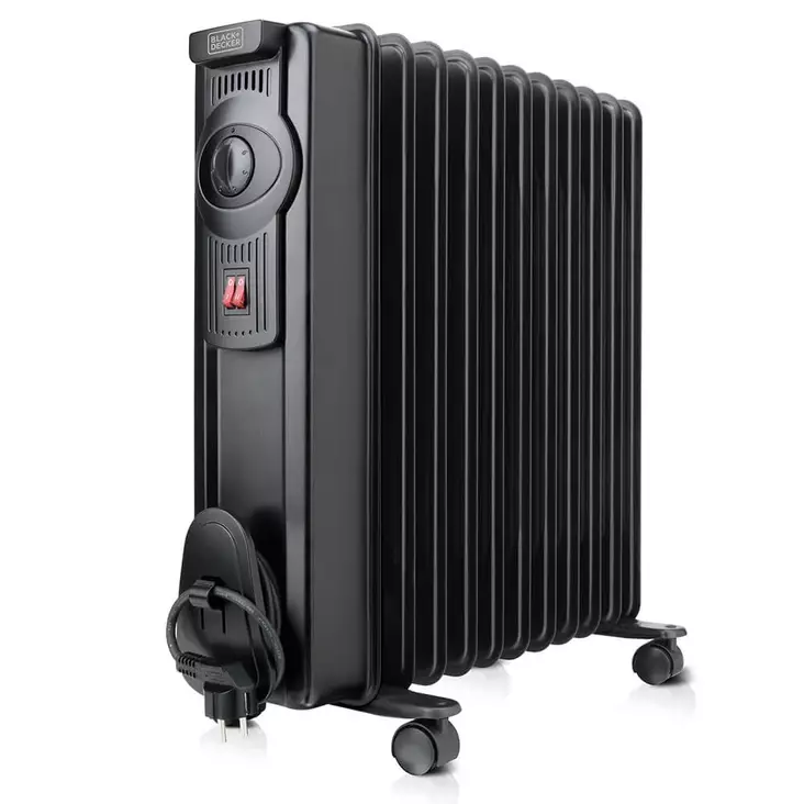 BLACK+DECKER ES9350050B LÄMPÖPATTERI 1500W MUSTA - Lämmittimet - 8432406350052 - 1