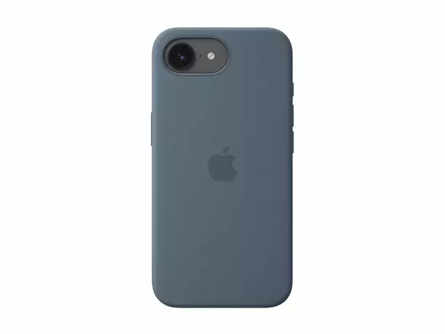 APPLE IPHONE 17E MAGSAFE SILIKONIKUORI ANCHOR BLUE - Suojakuoret, laukut ja kotelot - 195951037622 - 1