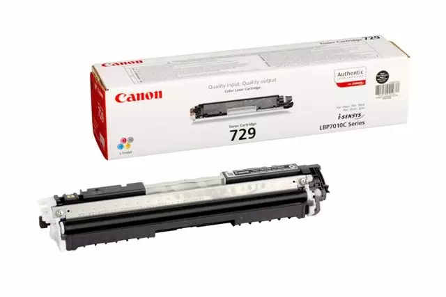 CANON 729 BLACK VÄRIKASETTI - Musteet, paperit ja väripatruunat - 4960999684352 - 1