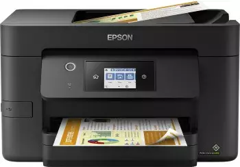 EPSON WORKFORCE PRO WF3825DWF MONITOIMITULOSTIN - Mustesuihku - 8715946679792 - 1