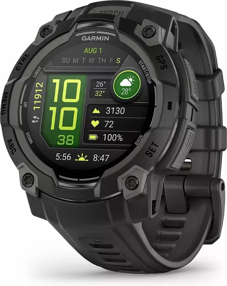 GARMIN INSTINCT 3 TACTICAL EDITION ÄLYKELLO 50MM MUSTA - Älykellot ja aktiivisuusrannekkeet - 753759344122 - 1