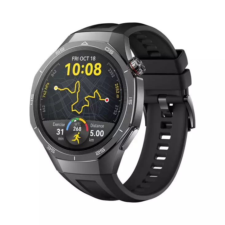 HUAWEI WATCH GT5 PRO 46MM ÄLYKELLO MUSTA - Älykellot ja aktiivisuusrannekkeet - 6942103132032 - 2
