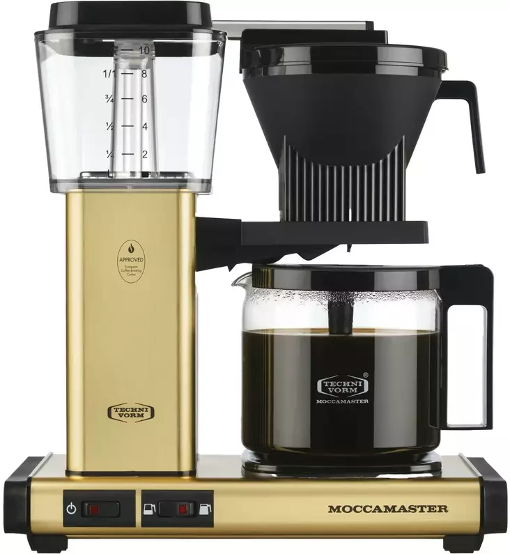 MOCCAMASTER OPTIO COFFEE MAKER GOLD - Coffee Makers - 8712072536142 - 1