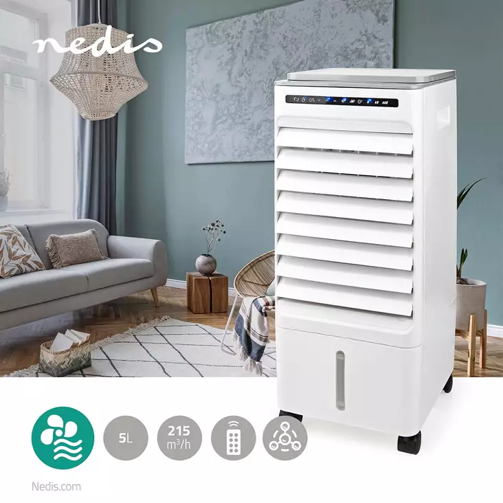 NEDIS COOL116CWT SIIRRETTÄVÄ ILMASTOINTILAITE - Ilmastointilaitteet - 5412810333172 - 1