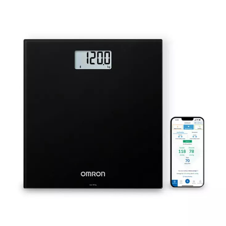 OMRON HN300T2 INTELLI IT DIGITAALINEN HENKILÖVAAKA MUSTA - Henkilövaa'at - 4015672113152 - 1