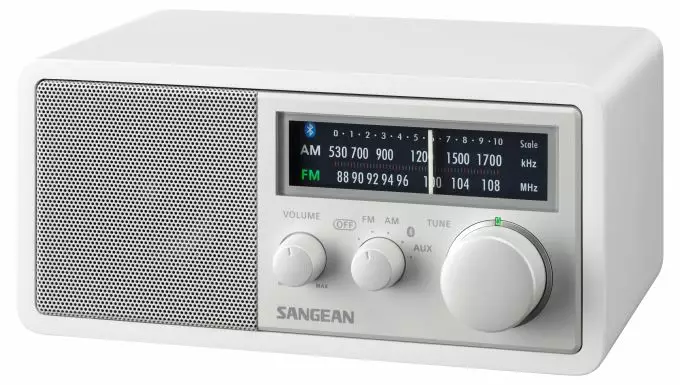 SANGEAN WR-11BT+ PÖYTÄRADIO LIMITED EDITION VALKOINEN - Analoginen radio - 4711317997582 - 1
