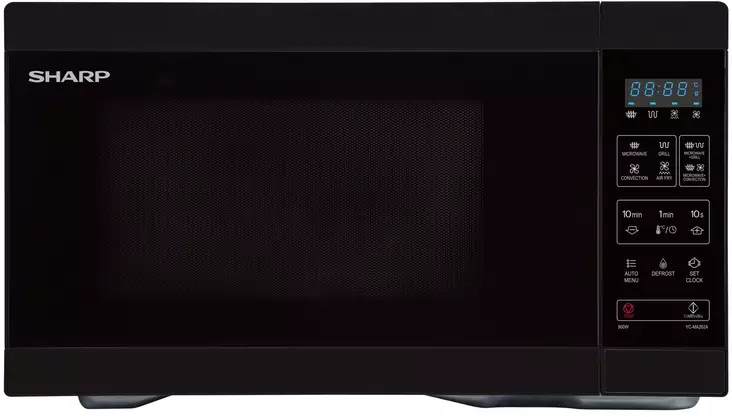 SHARP YC-MA262AE-B AIRFRY 4-in-1 MIKROAALTOUUNI - Vapaasti sijoitettava mikroaaltouuni - 4550556128322 - 1