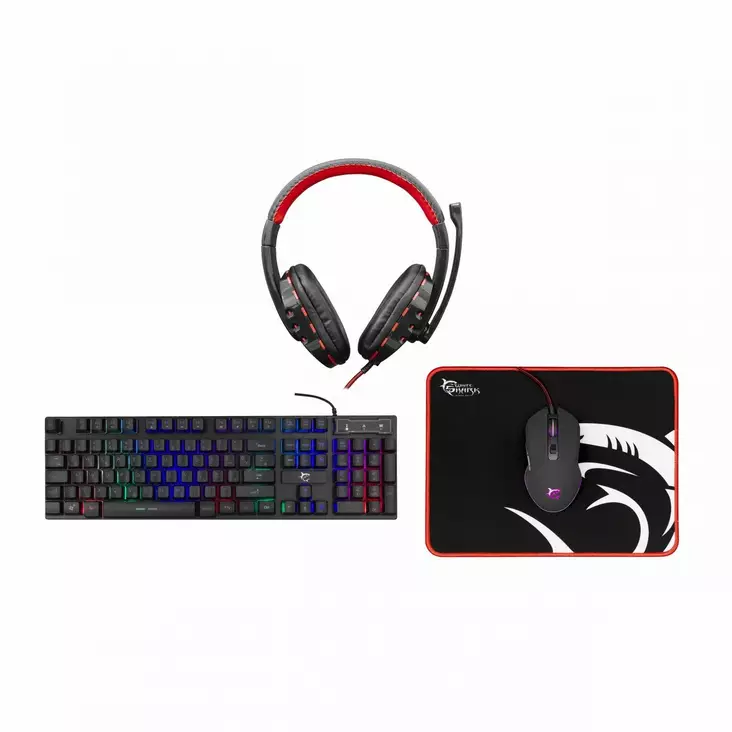 WHITE SHARK COMANCHE-3 GAMING BUNDLE - Pelitarvikkeet - 736373269392 - 2