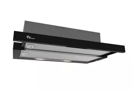 THERMEX YORK III STANDARD 60CM LIESITUULETIN MUSTA - Kaapiston alle asennettava liesituuletin - 5703347531033 - 1