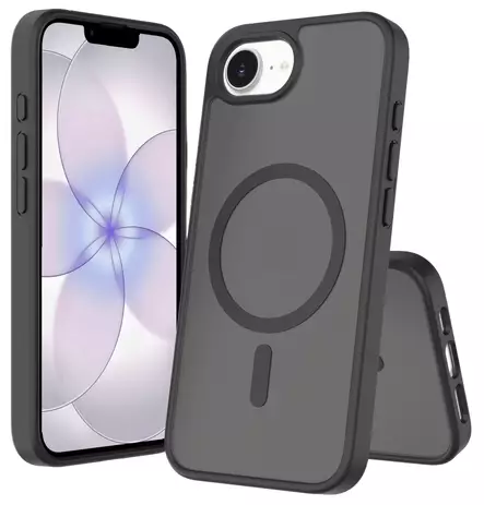 SCREENOR ICY IPHONE 16e / 17e MAGSAFE MUSTA - Suojakuoret, laukut ja kotelot - 6438327270013 - 2