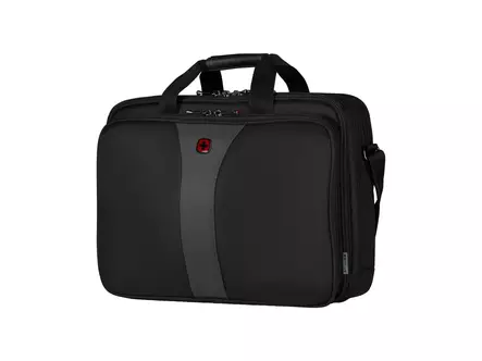 WENGER LEGACY 17" TRIPLE GUSSET TIETOKONELAUKKU MUSTA - Tietokonelaukut - 7613329008133 - 2
