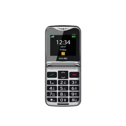 BEAFON FOLD 10 LTE 4G PUHELIN MUSTA - Matkapuhelimet - 9120124822393 - 2