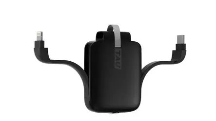 ROLLING SQUARE TAU POWER BANK 1400mAh C/LIGHTNING/MICRO USB MUSTA - Kaapelit ja laturit - 7640170465013 - 2