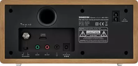 SANGEAN WR11BT+ PÖYTÄRADIO PUU - Analoginen radio - 4711317995823 - 2