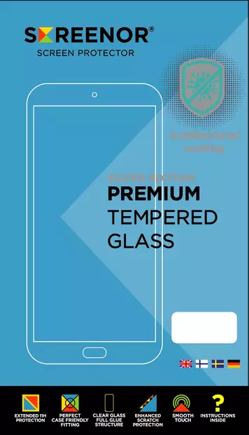 SCREENOR TEMPERED IPAD AIR 10.9” (4, 5 GEN) / PRO 11" (3, 4 GEN) NÄYTÖNSUOJALASI - Suojakuoret, laukut ja kotelot - 6438327160123 - 2