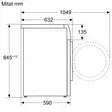 SIEMENS WG64K2FLSN FRONTMATAD TVÄTTMASKIN - Frontmatade tvättmaskiner - 4242003992753 - 14
