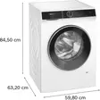 SIEMENS WG64K2FLSN FRONTMATAD TVÄTTMASKIN - Frontmatade tvättmaskiner - 4242003992753 - 10