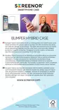SCREENOR BUMPER GALAXY A17 SUOJAKUORI LÄPINÄKYVÄ - Suojakuoret, laukut ja kotelot - 6438327256543 - 4