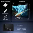 SAMSUNG 77" S90H OLED 4K SMART-TV (2026) - TV över 60 tum - 8806099008093 - 8