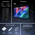 SAMSUNG 85" R85H MICRO RGB 4K SMART-TV (2026) - TV över 60 tum - 8806099113643 - 8