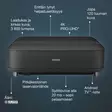 EPSON EHLS650B ÄLYLASERPROJEKTORI MUSTA - Projektorit - 8715946718453 - 2