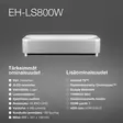 EPSON EH-LS800W ÄLYLASERPROJEKTORI VALKOINEN - Projektorit - 8715946710433 - 7