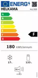 HELKAMA HJL150S JÄÄKAAPPI PAKASTELOKEROLLA - Jääkaapit - 6430022362253 - 3
