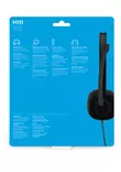 LOGITECH H151 STEREO HEADSET - Kuulokkeet ja headset kuulokkeet - 5099206057333 - 3