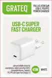 PALLAS VERKKOVIRTALATURI GAN PD/PPS USB-C 45W - Kaapelit ja laturit - 6438327830453 - 3