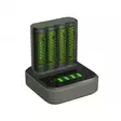 RECYKO SPEED LATAUSASEMA USB 4xAA AKKU 2600mAh - Muut tarvikkeet - 4891199199493 - 4