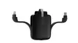 ROLLING SQUARE TAU POWER BANK 1400mAh C/LIGHTNING/MICRO USB MUSTA - Kaapelit ja laturit - 7640170465013 - 2