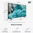 SAMSUNG TQ85Q7FAAU 85" 4K QLED SMART-TV - TV över 60 tum - 8806097122593 - 4