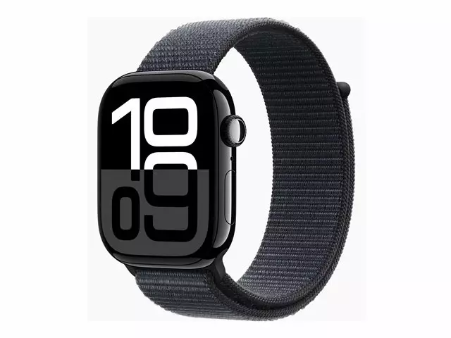 APPLE WATCH S10 GPS+CELLULAR 46MM ÄLYKELLO SPORT LOOP -RANNEKKEELLA MUSTA - Älykellot ja aktiivisuusrannekkeet - 195949819353 - 1