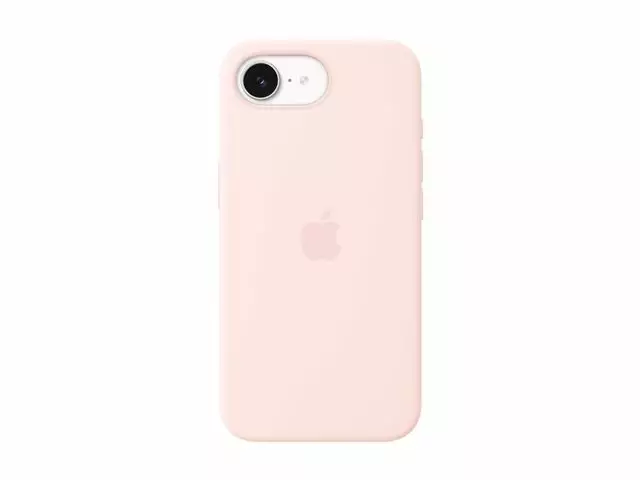 APPLE iPHONE 17E MAGSAFE SILICONE CASE SOFT PINK - Covers, Bags & Cases - 195951038223 - 1