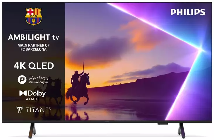 PHILIPS 75PUS8500/12 75" 4K QLED AMBILIGHT TV - Yli 60 tuumaiset televisiot - 8718863046173 - 2