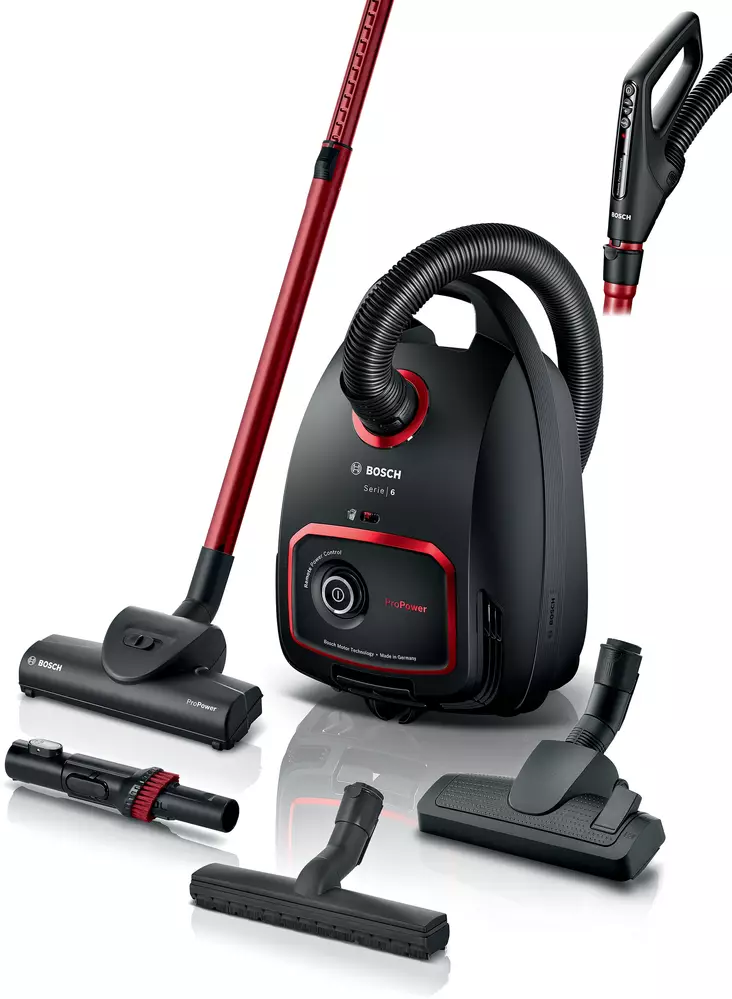 BOSCH BGL6POW1 PROPOWER PÖLYNIMURI MUSTA - Pussilliset pölynimurit - 4242005227853 - 1