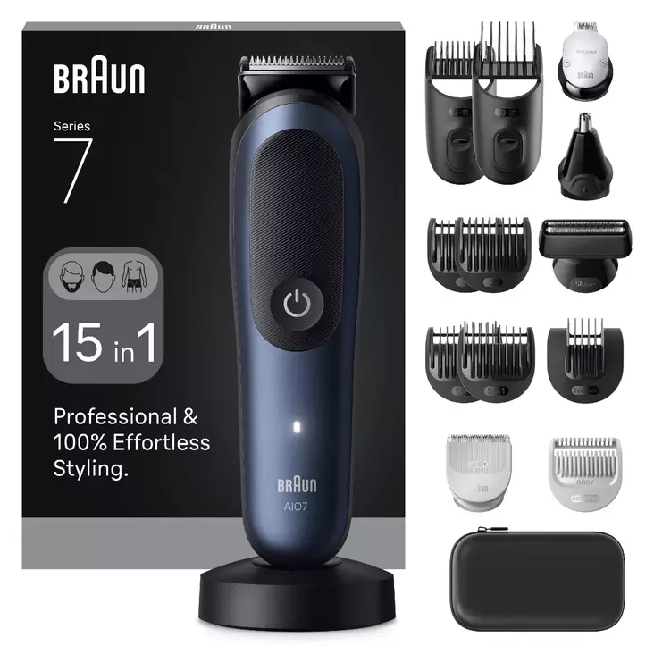 BRAUN AIO7580 15-IN-1 PARTATRIMMERI - Partatrimmerit - 7500435245043 - 1