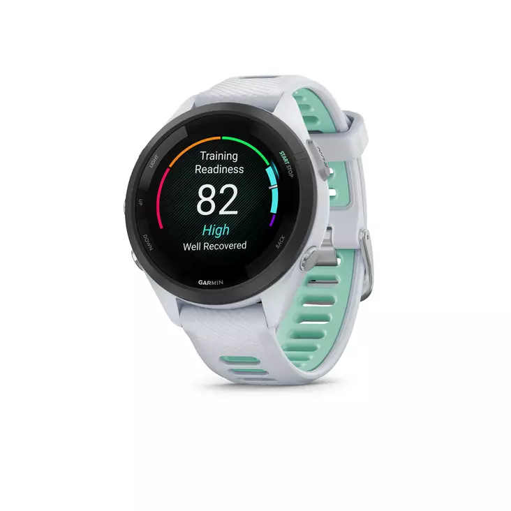 GARMIN FORERUNNER 265S SPORTSKLOCKA LJUST GRÅ/MINTGRÖN - Smartklockor & Träningsklockor - 753759313753 - 2