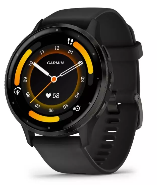 GARMIN VENU 3 BLACK + SLATE ÄLYKELLO - Älykellot ja aktiivisuusrannekkeet - 753759314743 - 2