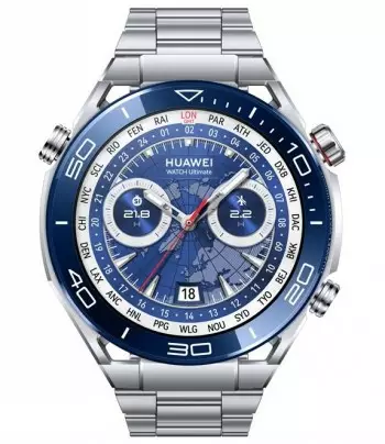 HUAWEI WATCH ULTIMATE VOYAGE BLUE - Älykellot ja aktiivisuusrannekkeet - 6941487288403 - 1